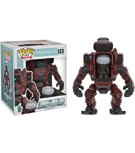 Amazon.com: Funko Atlas & Pilot: Titanfall 2 x Deluxe POP! Games